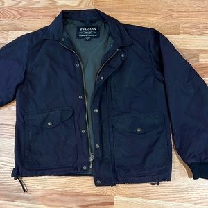 Filson Aberdeen Work Jacket -Men’s Medium (M) Black -Waxed canvas -Used /worn.